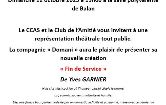 Après midi théâtre