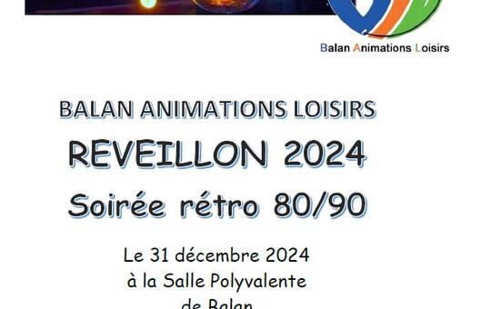 Reveillon Balan Animations Loisirs